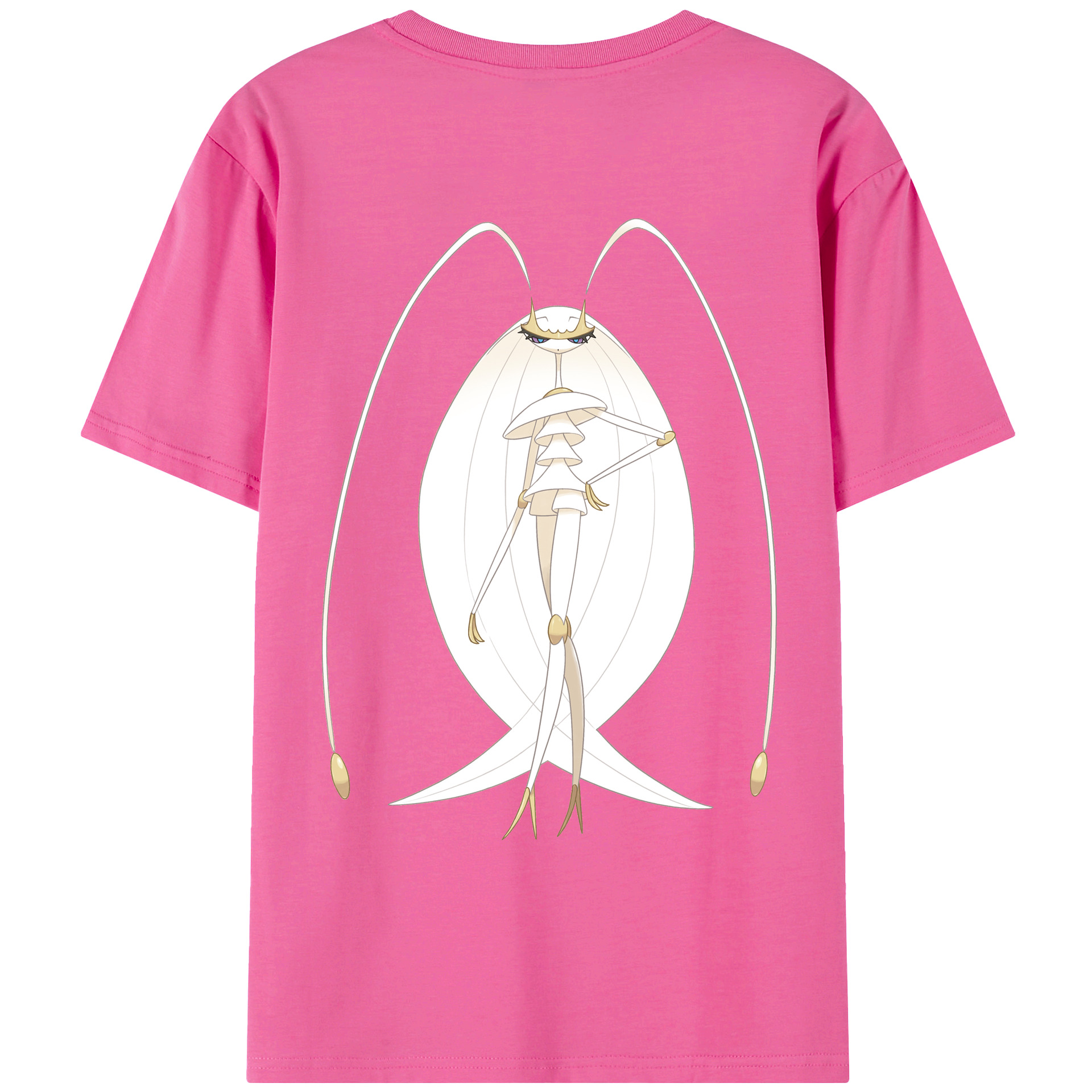 （画像用） ポケットモンスター Pokémon レディース半袖Tシャツ(バックプリント)